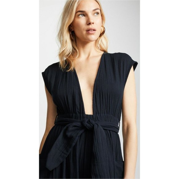 Mara Hoffman Black Jumpsuit - Picture 3 of 16